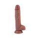 Реалістичний фалоімітатор на присосці Chisa Novelties Basic Luv Theory Realistic 7.67 Inch Dick коричневий 19,5 см - додаткове фото