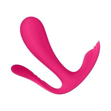 Вібратор для подвійного проникнення Satisfyer Top Secret+ Pink рожевий 11 см - основне фото