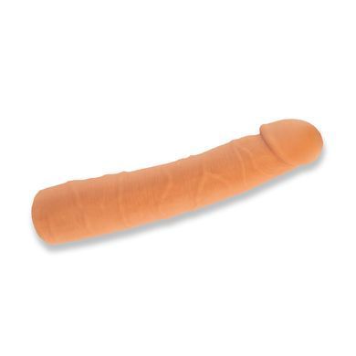 Реалістична насадка на член Nature Skin Extension Sleeve тілесна 25 см - основне фото