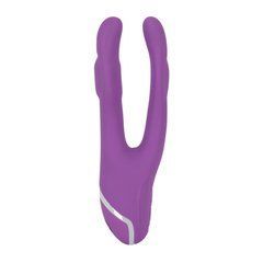 Подвійний вібратор You2Toys Sweet Smile Double Vibrator фіолетовий 18,7 см - основне фото