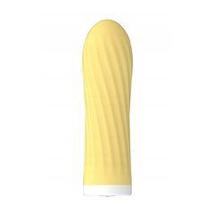Міні-стимулятор Boss of Toys Rechargeable Silicone Touch Vibrator жовтий 8,5 см - основне фото