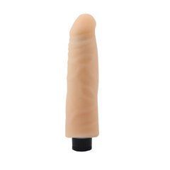 Реалістичний вібратор Chisa Novelties Real Touch XXX 7.5&rdquo; Vibrating Cock No.04 тілесний 18,5 см - основне фото