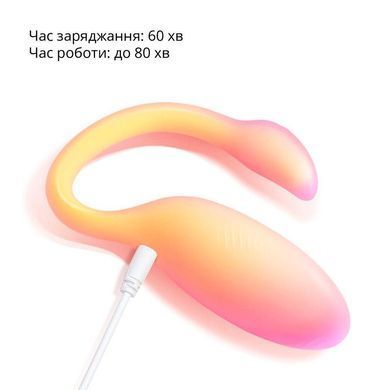 Смарт-віброяйце Magic Motion Flamingo Max помаранчове 11 см - основне фото
