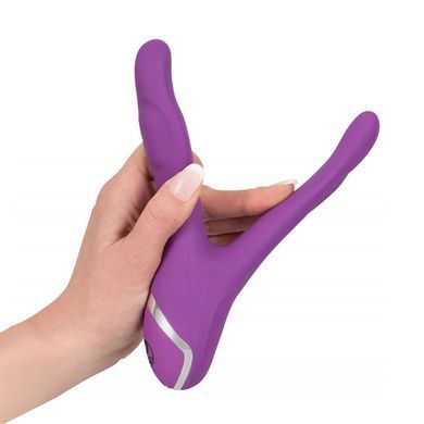Подвійний вібратор You2Toys Sweet Smile Double Vibrator фіолетовий 18,7 см - основне фото