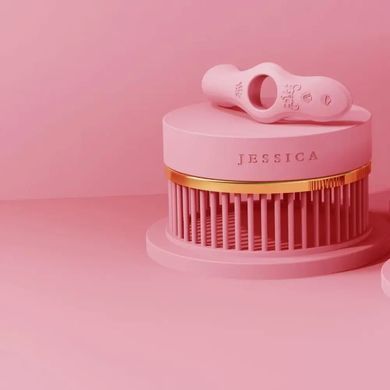 Смарт-вібратор для пар Zalo Jessica блакитний 15,8 см - основне фото