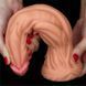 Нереалистичный фаллоимитатор на присоске Lovetoy 9.5'' Dual layered Platinum Silicone Cock телесный 24 см - дополнительное фото