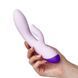 Вибратор-кролик So Divine Self-Pleasure Rabbit Vibrator белый с фиолетовым 22 см - дополнительное фото