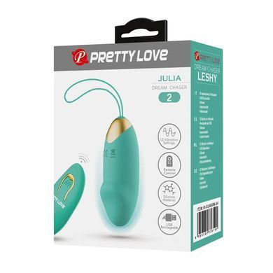 Віброяйце з носиком Lybaile Pretty Love Julia зелене 7,5 см - основне фото