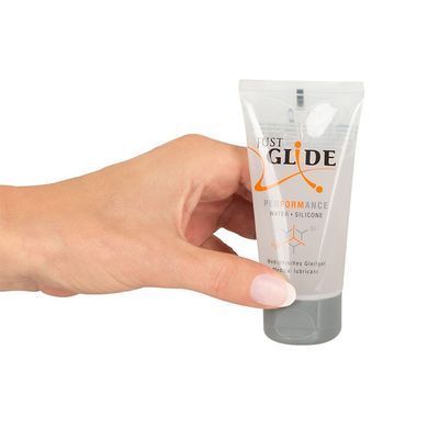 Лубрикант на гібридній основі Just Glide Performance 20 мл - основне фото