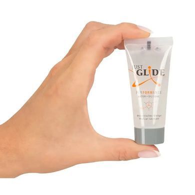 Лубрикант на гібридній основі Just Glide Performance 20 мл - основне фото