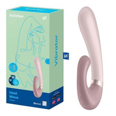 Основна фотографія Вібратор-кролик Satisfyer Heat Wave фіолетовий 20 см Вібратор-кролик Satisfyer Heat Wave фіолетовий 20 см - основне фото