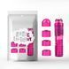 Клиторальный вибратор с насадками Chisa Novelties Hi-Basic The Ultimate Mini Massager розовый 10 см - дополнительное фото