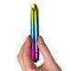 Вібратор Rocks-Off RO Prism Rainbow різнокольоровий 14 см - додаткове фото