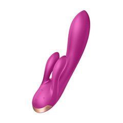 Вибратор-кролик Satisfyer Double Flex фиолетовый 20,1 см - основное фото