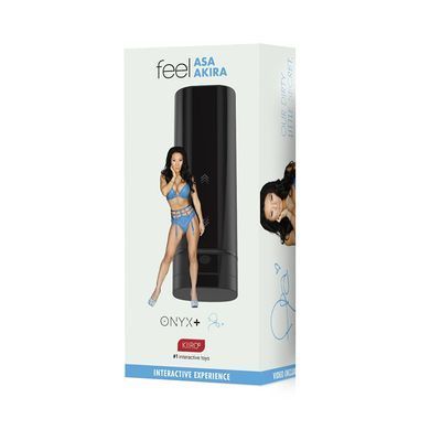 Автоматичний мастурбатор Kiiroo Onyx+ Asa Akira чорний - основне фото