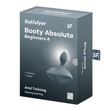 Анальна пробка з вібрацією Satisfyer Booty Absolute Beginners 4 8 см - основне фото