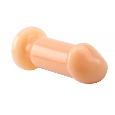Анальний плаг на присосці Chisa Novelties Small Slim Dildo тілесний 9 см - основне фото