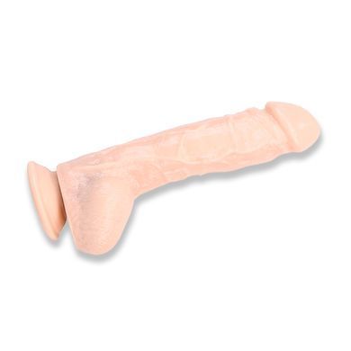 Реалистичный вибратор на присоске Chisa Novelties Ballsy Super Cock Alexander Lee 10'' Vibrating Dildo телесный 25,5 см - основное фото