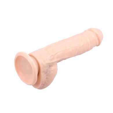 Реалистичный вибратор на присоске Chisa Novelties Ballsy Super Cock Alexander Lee 10'' Vibrating Dildo телесный 25,5 см - основное фото