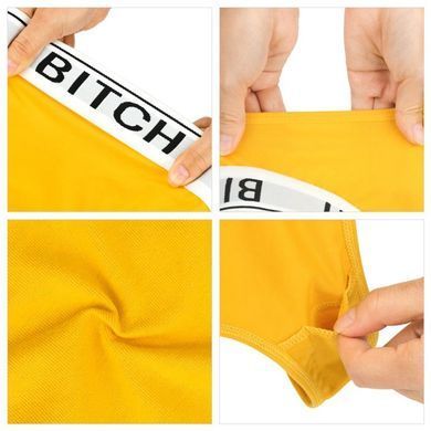 Вибратор в трусики Lovetoy Bitch Vibrating Panties чёрный 7,6 см - основное фото
