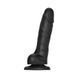 Реалистичный фаллоимитатор с эффектом подвижной кожи Strap-On-Me Sliding Skin Realistic Dildo Black ХXL чёрный 20,8 см - дополнительное фото