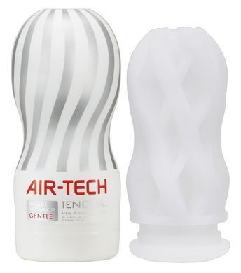 Мастурбатор Tenga Air-Tech Gentle белый с серым - основное фото