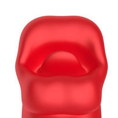 Стимулятор для клітора з язичком Boss of Toys Kiss Fun Bump Orgasm червоний 9,6 см - основне фото