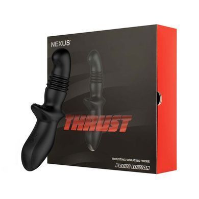 Массажёр простаты с пульсацией Nexus Thrust Probe Edition чёрный 21 см - основное фото
