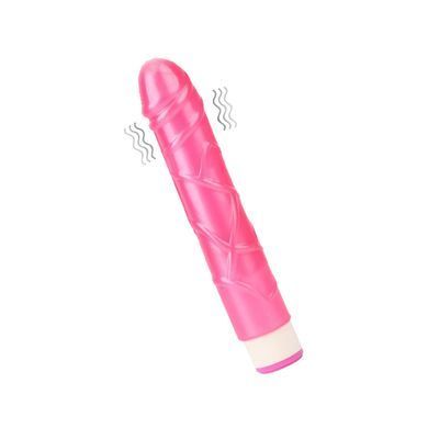 Реалістичний вібратор Chisa Novelties Basic Luv Theory Basic Pulsator рожевий 23 см - основне фото