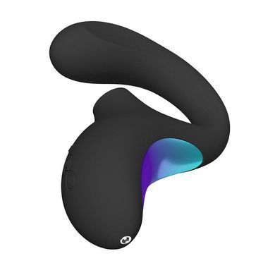 Вагінально-кліторальний вібратор LELO Enigma Wave чорний 18,2 см - основне фото
