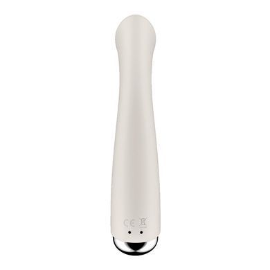 Вібратор для точки G з ротацією Satisfyer Spinning G-Spot 1 білий 16,5 см - основне фото