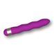 Рельєфний вібратор ToyJoy Funky Wave Viberette фіолетовий 18 см - додаткове фото