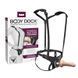 Трусики для страпона з підтяжками Pipedream Body Dock Strap-On Suspenders чорні - додаткове фото
