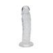 Реалистичный фаллоимитатор Alive Jelly Dildo Empire на присоске прозрачный 19,3 см - дополнительное фото